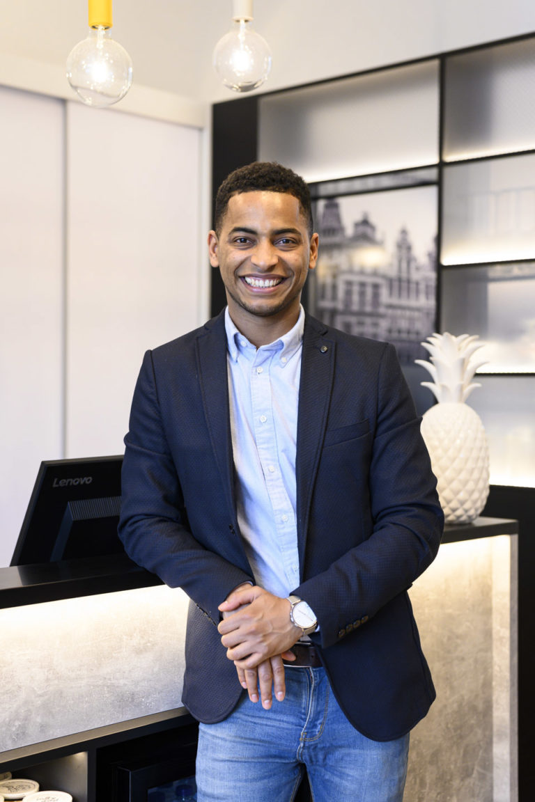 Corporate portrait of Front Desk staff at B&B Hotel Gare du Midi Brussels***